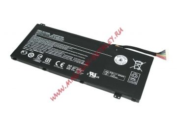 Аккумуляторная батарея (аккумулятор) AC14A8L для ноутбука Acer Aspire VN7-571G, VN7-791 51Wh Premium