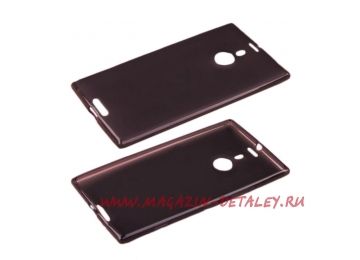 Силиконовый чехол для Nokia Lumia 1520 TPU Case черный матовый
