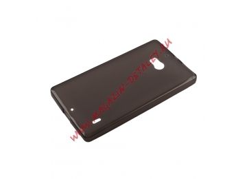 Силиконовый чехол для Nokia Lumia 930 TPU Case черный матовый