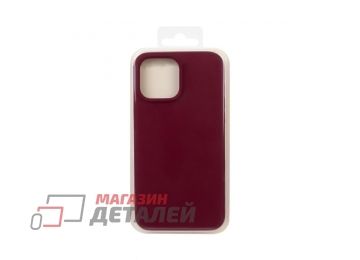 Силиконовый чехол для iPhone 13 Pro Max "Silicone Case" (фиолетово-пурпурный)