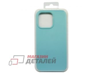 Силиконовый чехол для iPhone 13 Pro "Silicone Case" (бирюзовый)