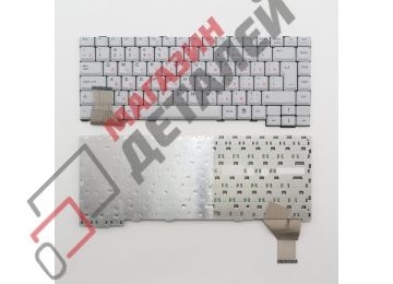 Клавиатура для ноутбука RoverBook Nautilus B415, iRu 3414 белая