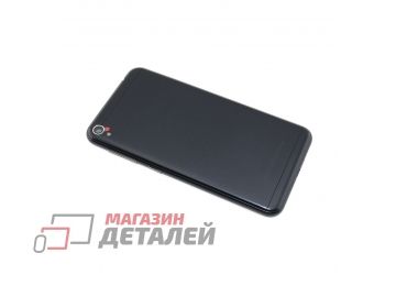 Задняя крышка аккумулятора для Asus ZB501KL-4A синяя (с разбора)