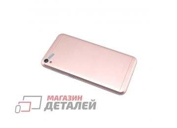 Задняя крышка аккумулятора для Asus ZB501KL-4I розовая (с разбора)