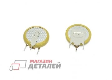 Батарейка биос (CMOS) CR2032-VP2M1 3V 210mAh 3 прямых контакта под пайку