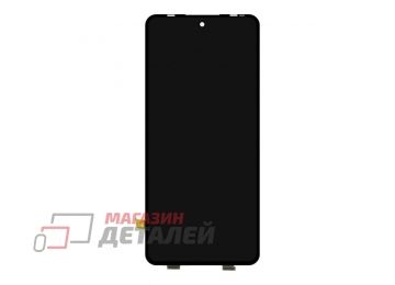 Дисплей (экран) в сборе с тачскрином для Xiaomi 12 Lite черный OLED