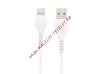 USB кабель Hoco X37 Cool Power Charging Data Cable For Lightning L=1M белый