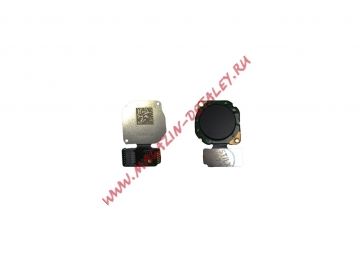 Шлейф для Huawei Honor 10 Lite (HRY-LX1)+сканер отпечатка (черный)