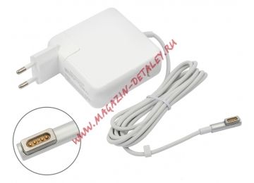 Блок питания (сетевой адаптер) VIXION для ноутбуков Apple 16.5V 3.65A 60W MagSafe L-shape белый, в розетку