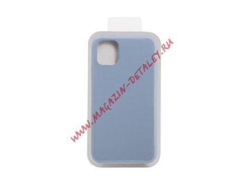 Силиконовый чехол для iPhone 11 "Silicon Case" (светло-серый) 5