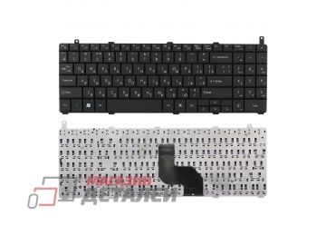 Клавиатура для ноутбука DNS 0124002, 0129303 черная