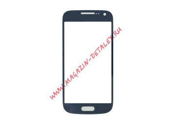 Стекло для переклейки Samsung i9190,i9192,i9195 Galaxy S4 MINI (синий)