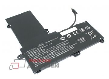 Аккумулятор OEM (совместимый с HSTNN-UB6V, NU03XL) для ноутбука HP Pavilion x360 11-u000 11.55V 3400mAh черный