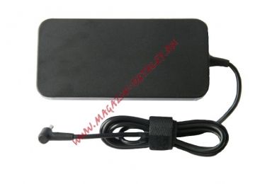 Блок питания (сетевой адаптер) для ноутбуков Asus 19V 6.32A 120W 4.5x3.0 мм с иглой черный slim, без сетевого кабеля Premium