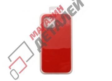 Силиконовый чехол для iPhone 12 Pro Max "Silicone Case" красный