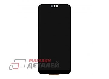 Дисплей (экран) в сборе с тачскрином для Huawei P20 Lite, Nova 3E черный (High Quality)