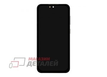 Дисплей (экран) в сборе с тачскрином для Samsung Galaxy S23 FE SM-S711 черный OLED Full Size
