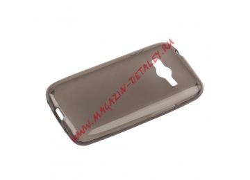 Силиконовый чехол для Samsung Galaxy Ace 4 Lite SM-G313H TPU Case черный матовый