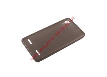 Силиконовый чехол для Lenovo A6000 TPU Case (черный матовый)