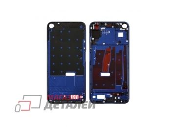 Рамка дисплея (средняя часть) Huawei Honor 20 YAL L21 синяя