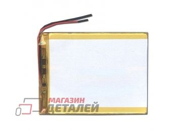 Аккумулятор универсальный 4x63x80 мм 3.8V 2500mAh Li-Pol (2 Pin)