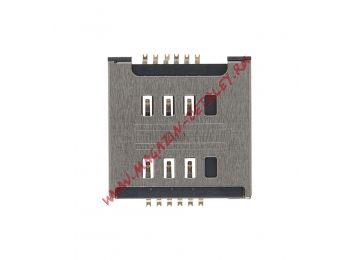 Коннектор SIM для LG E455, E615, P715, P715, T370, T375, D686, D380, D325