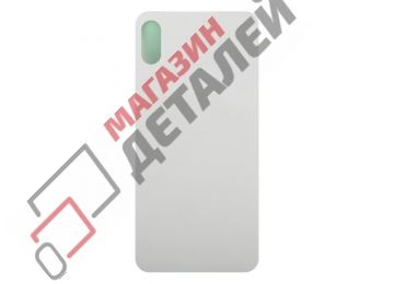 Задняя крышка аккумулятора для iPhone X (белая) класс AAA (Amperin)