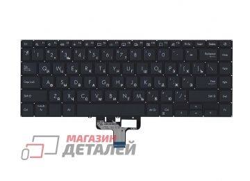 Клавиатура для ноутбука Asus UX435EG черная с рамкой