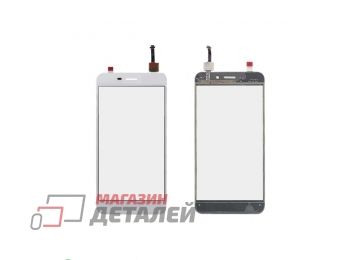 Сенсорное стекло (тачскрин) для Huawei Honor 6C (белое)