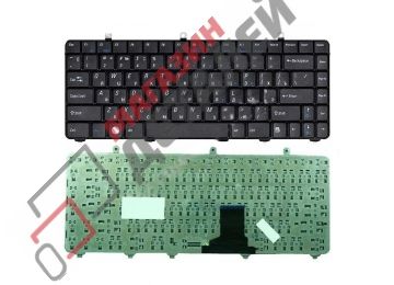 Клавиатура для ноутбука Dell Studio 1450, XPS L401, L501 черная, большой Enter