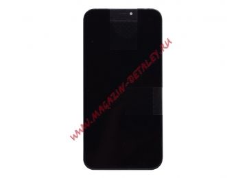 Дисплей (экран) в сборе с тачскрином для iPhone XR черный (Premium SC LCD)
