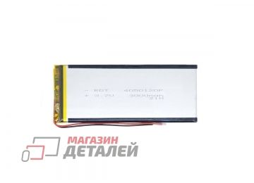 Аккумулятор универсальный 4x50x120 мм 3.8V 3000mAh Li-Pol (2 pin)