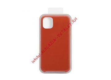 Силиконовый чехол для iPhone 11 "Silicon Case" (оранжевый) 2