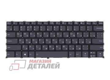 Клавиатура для ноутбука Lenovo Yoga Pro 7 14ASP9 черная с подсветкой