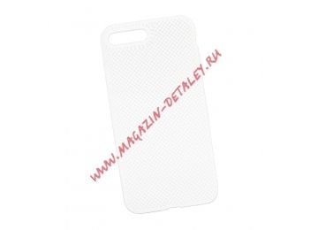 Силиконовый чехол "LP" для iPhone 7 Plus/8 Plus "Silicone Dot Case" (белый/коробка)