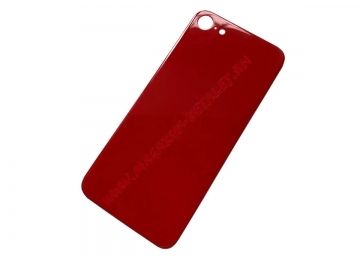 Задняя крышка (стекло) для iPhone SE 2020 красная Premium