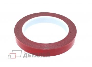 Скотч двусторонний вспененный AMAOE 0.3  мм, ширина 15 мм, 10 м, серый