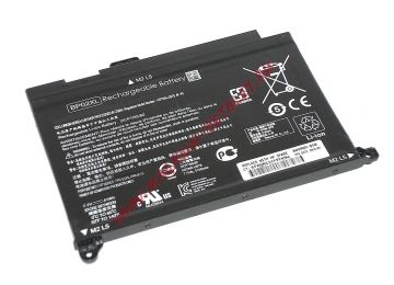 Аккумулятор BP02XL для ноутбука HP 15-AU 7.7V 5150mAh черный Premium