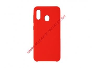 Защитная крышка (накладка) Vixion для Samsung A305 Galaxy A30 (красный)