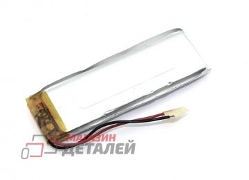 Аккумулятор универсальный 5x23x65 мм 3.8V 720mAh Li-Pol (2 Pin)