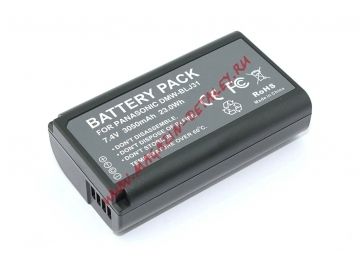 Аккумуляторная батарея (аккумулятор) DMW-BLJ31 для фотоаппарата Panasonic Lumix S1 7.4V 3050mAh