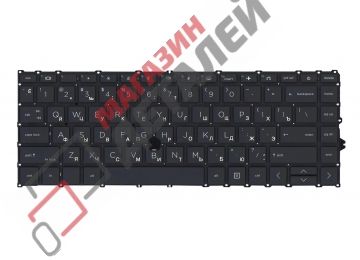 Клавиатура для ноутбука HP Elitebook 745 G7 745 G8 черная с подсветкой без трекпойнта