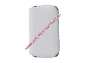 Чехол из эко – кожи Trexta Elma 10948 для Apple iPhone 3G, 3Gs раскладной, белый