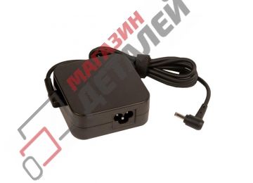 Блок питания (зарядное устройство) ZeepDeep для ноутбука Asus 19V 2.37A 45W 4.0х1.35 черный, с сетевым кабелем