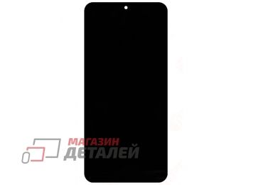 Дисплей (экран) в сборе с тачскрином для Samsung Galaxy M22 SM-M225FV/DS черный с рамкой (Premium SC LCD)