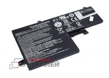 Аккумулятор AP16J8K для ноутбука Acer Chromebook C731 11.1V 45Wh (4000mAh) черный Premium