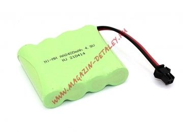 Аккумулятор для радиоуправляемой модели Ni-Mh 4.8V 2400 mAh AA Flatpack разъем SM