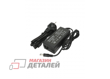 Блок питания (сетевой адаптер) для монитора 19V 1.7A 32W 5.5x2.5 мм черный, с сетевым кабелем