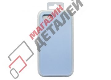 Силиконовый чехол для iPhone 8/7 Silicone Case (светло голубой) 43