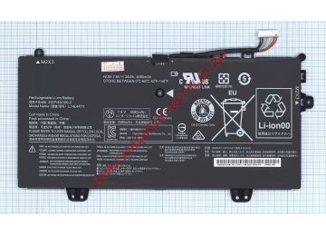 Аккумулятор L14L4P71 для ноутбука Lenovo Yoga 3 11 80J8 7.6V 34Wh (4500mAh) черный Premium